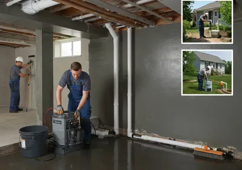 Basement Waterproofing and Flood Prevention process in Lexington, MO